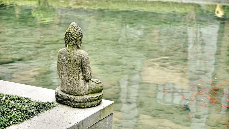 Buddha statue for inner peace